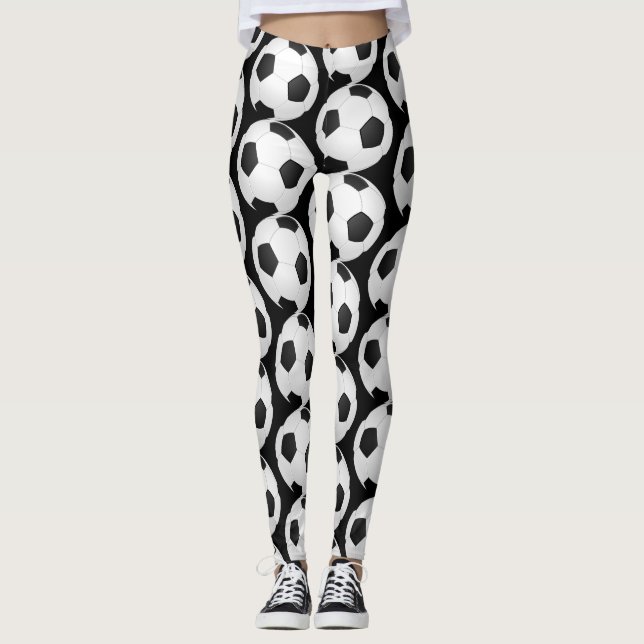Leggings Leyendas de bolas de fútbol (Anverso)