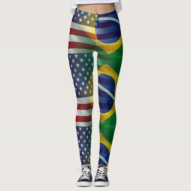 Leggings Leyendas de Brasil USA (Anverso)