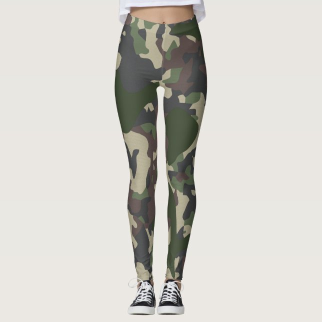 Leggings Leyendas de camuflaje (Anverso)