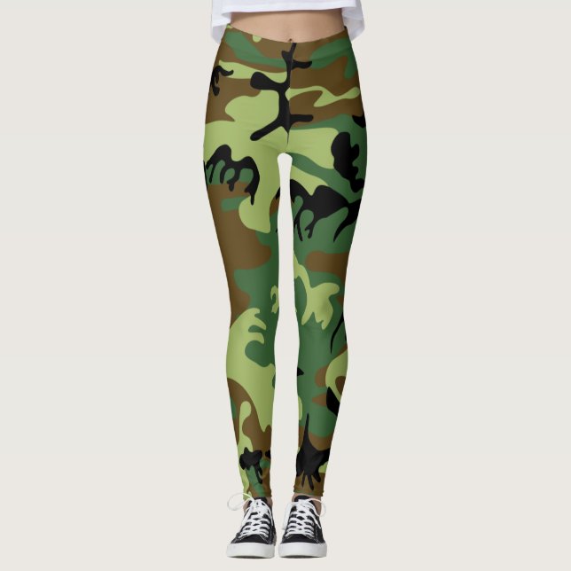 Leggings Leyendas de camuflaje (Anverso)