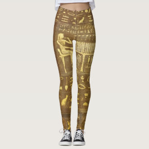 Leggings Leyendas de caracteres egipcias