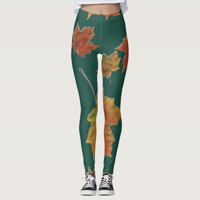 Leggings Leyendas de caramelo de ojos de arce (Anverso)