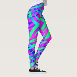 Leggings Leyendas de cebra coloridas y salvajes