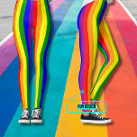 Leggings Leyendas de celebración del Orgullo<br><div class="desc">Muestra tu apoyo a la diversidad en estilo con estas leyendas que muestran los colores del arcoiris y la palabra de personalizable "Orgullo". La bandera arcoíris fue creada como un símbolo de la comunidad gay por el artista Gilbert Baker en 1978. Los diferentes colores se asocian a menudo con "diversidad"...</div>