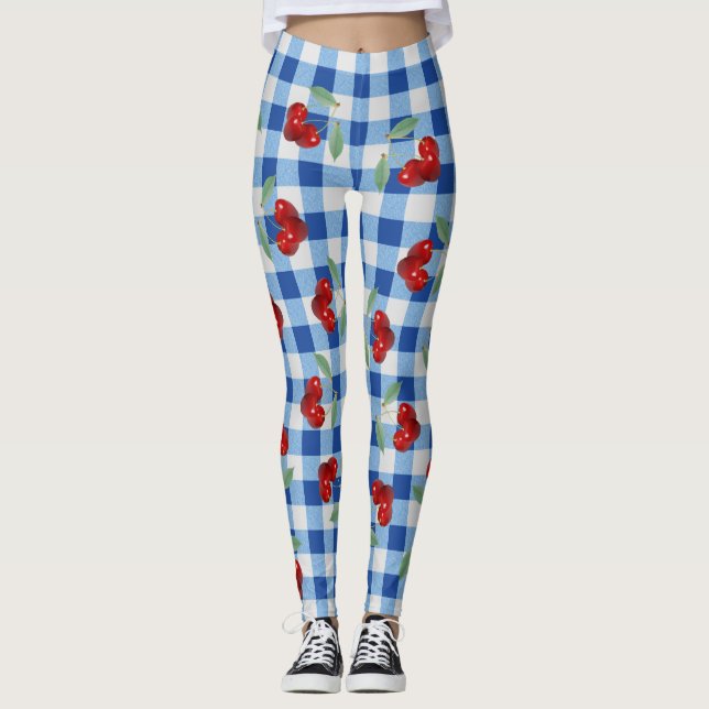 Leggings Leyendas de cerezas retro (Anverso)