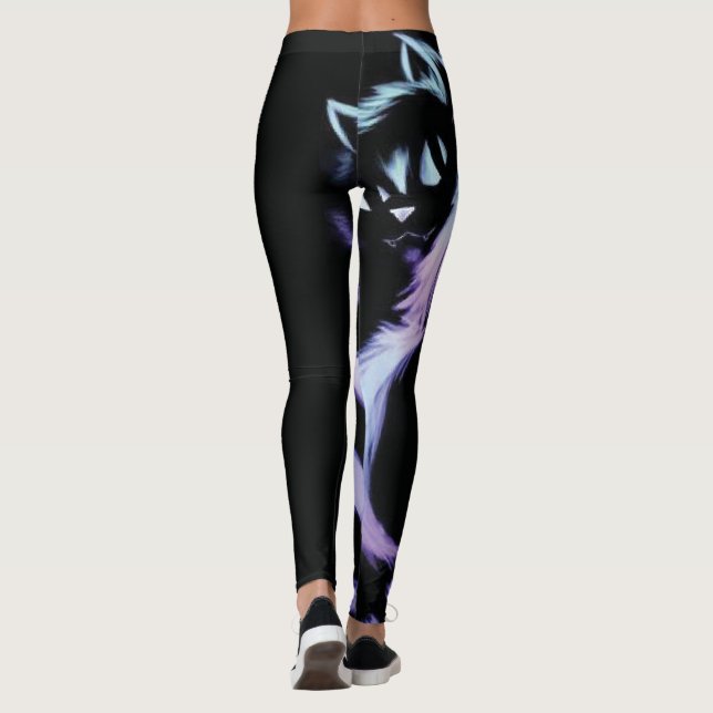 Leggings Leyendas de Cheshire neon Cat (Reverso)