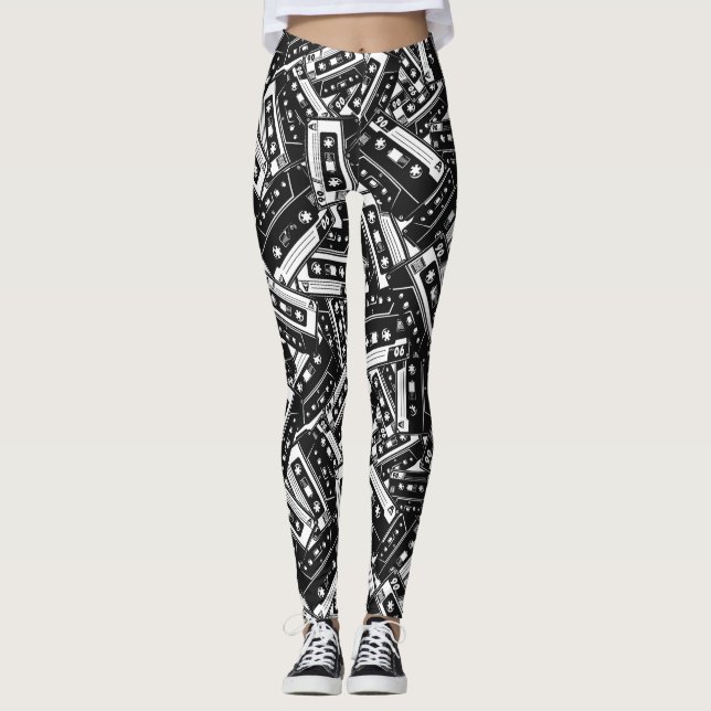 Leggings Leyendas de cinta retro (Anverso)
