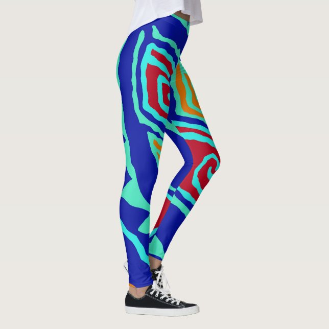 Leggings "Leyendas de clase Aerobic Locas" (Derecha)