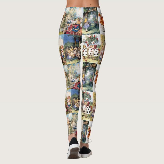 Leggings Leyendas de colección de Wonderland de época (Reverso)