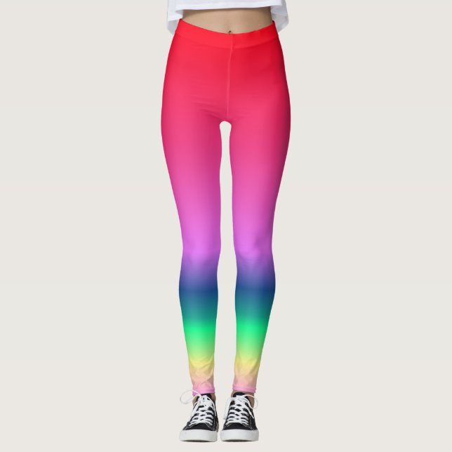 Leggings Leyendas de color arcoiris (Anverso)