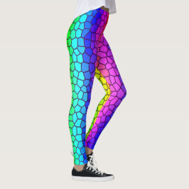Leggings Leyendas de color arcoiris inspiradas en el vidrio