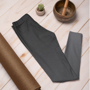 Leggings Leyendas de color de tendencia de otoño con pizarr