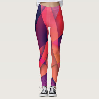 Leggings Leyendas de color geométricas