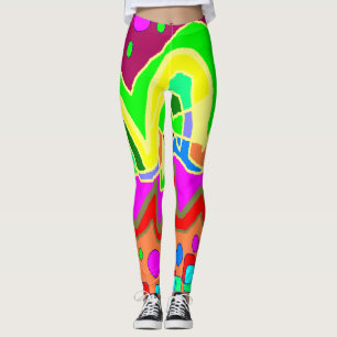 Leggings Leyendas de colores brillantes