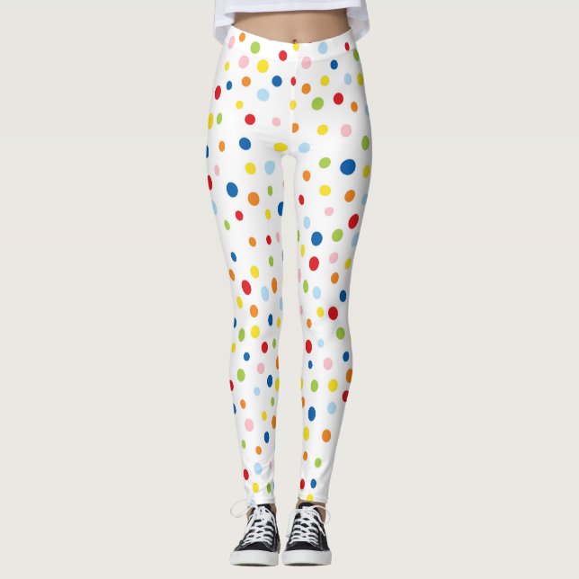 Leggings Leyendas de colores divertidos (Anverso)