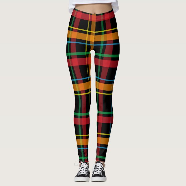 Leggings Leyendas de colores vivos (Anverso)