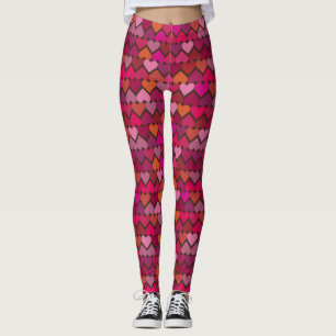 Leggings Leyendas de corazón de corte