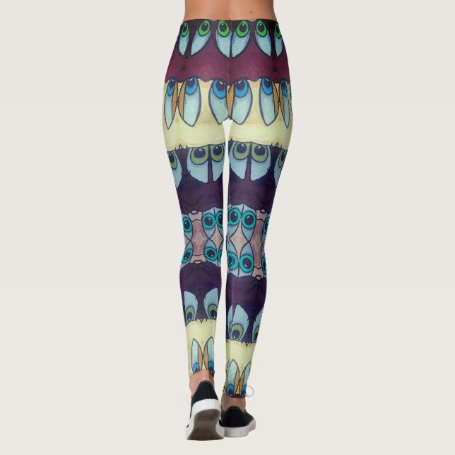 Leggings Leyendas de criaturas nocturnas (Reverso)