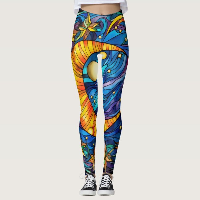 Leggings Leyendas de cuerpos celestes (Anverso)