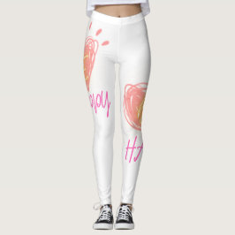 Leggings Leyendas de diseño cardiaco