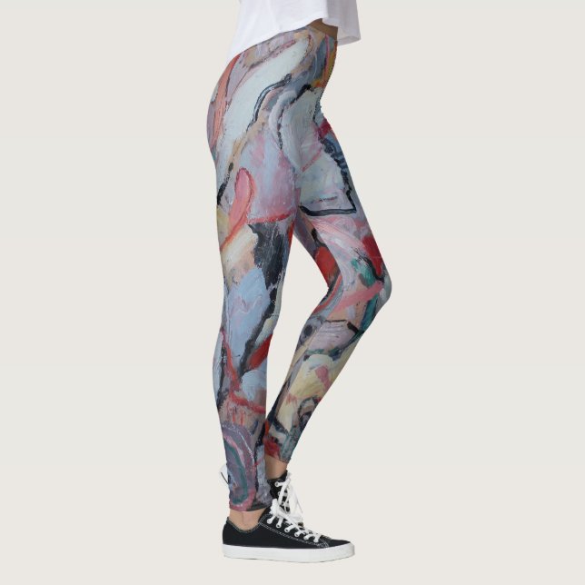 Leggings Leyendas de diseño coloridas (Derecha)