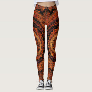Leggings Leyendas de diseño con patrones inspirados en el t