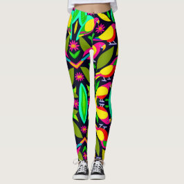 Leggings Leyendas de diseño de loros