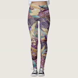 Leggings Leyendas de diseño de patrones de impresión de art