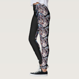 Leggings Leyendas de diseño mosaico