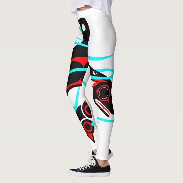 Leggings Leyendas de diseño orca (Izquierda)