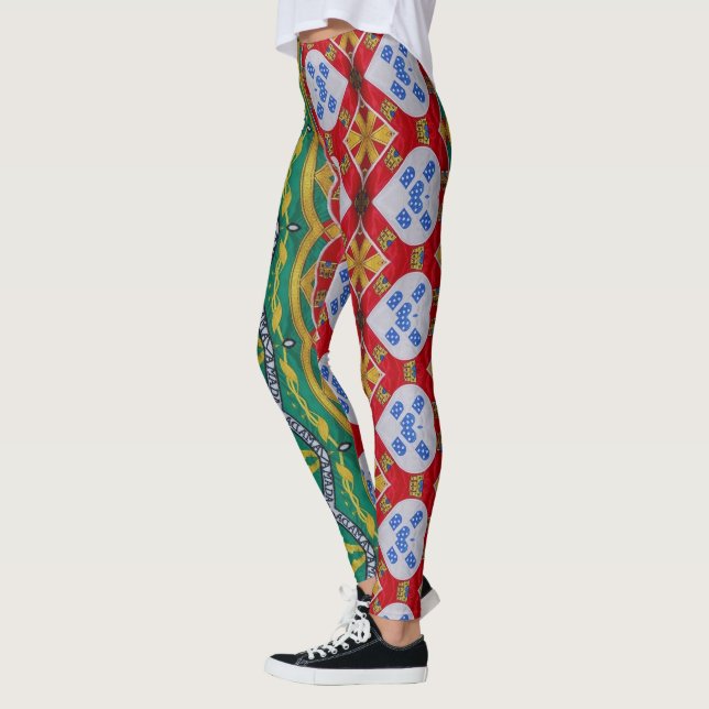 Leggings Leyendas de diseños portugueses (Izquierda)