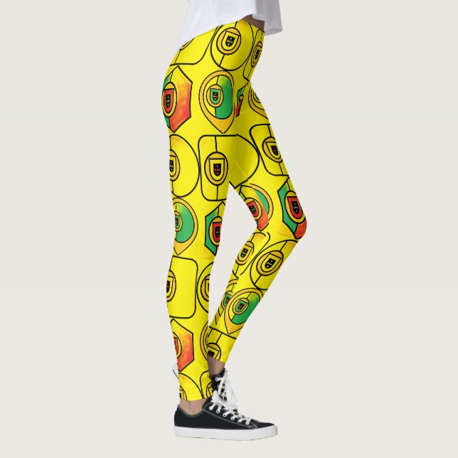 Leggings Leyendas de diseños portugueses (Derecha)