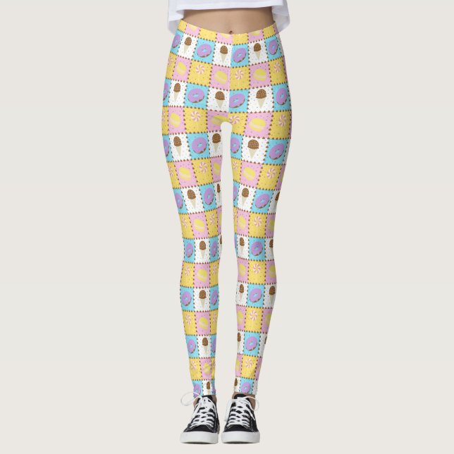 Leggings Leyendas de dulces antojos (Anverso)