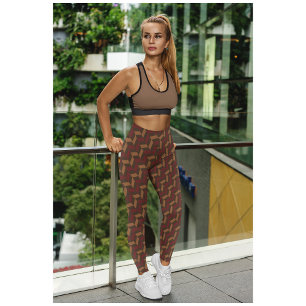Leggings Leyendas de ejercicio de yoga de época