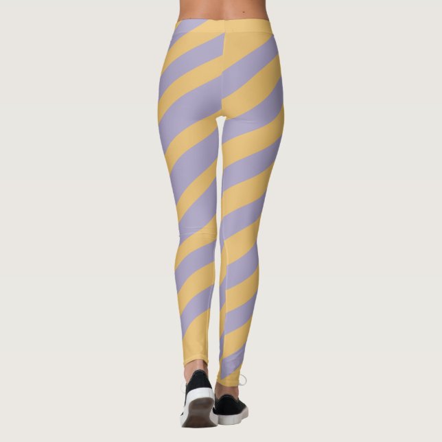 Leggings Leyendas de ejercicio femenino (Reverso)