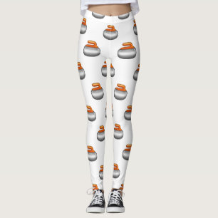 Leggings Leyendas de emoji Curling Stone
