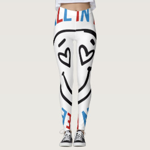Leggings Leyendas de emoji, emoción divertida cara sonrisa