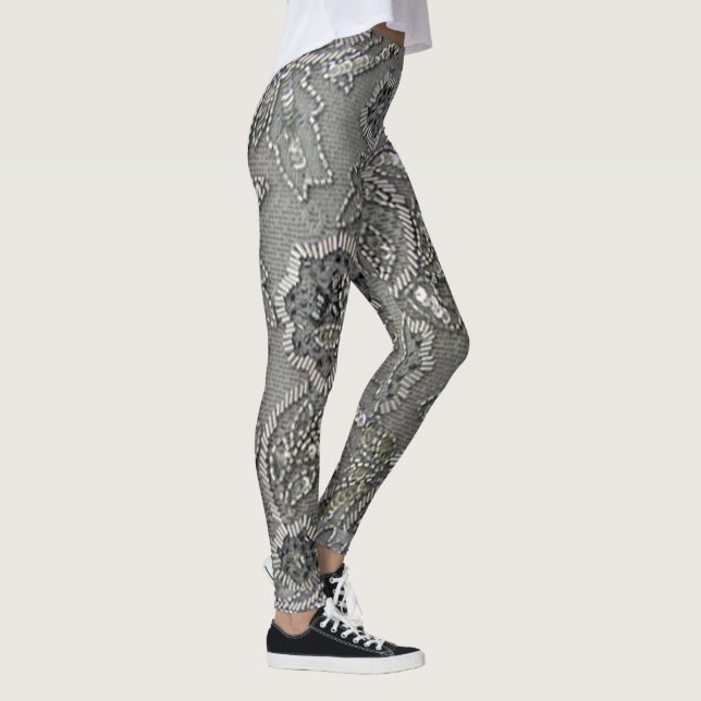 Leggings Leyendas de encaje con cuentas (Derecha)