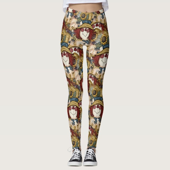 Leggings Leyendas de espantapájaros (Anverso)