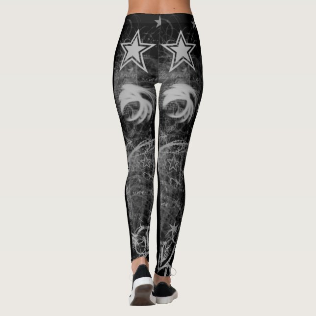 Leggings Leyendas de estrellas afortunadas (Reverso)