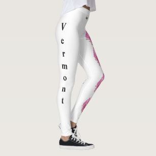 Leggings Leyendas de flor de la capa roja del estado de Ver