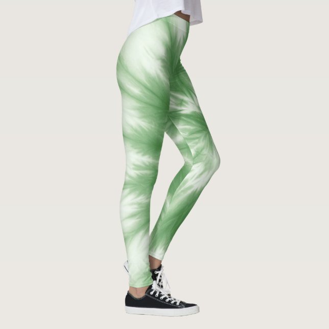 Leggings Leyendas de flujo esmeralda (Derecha)