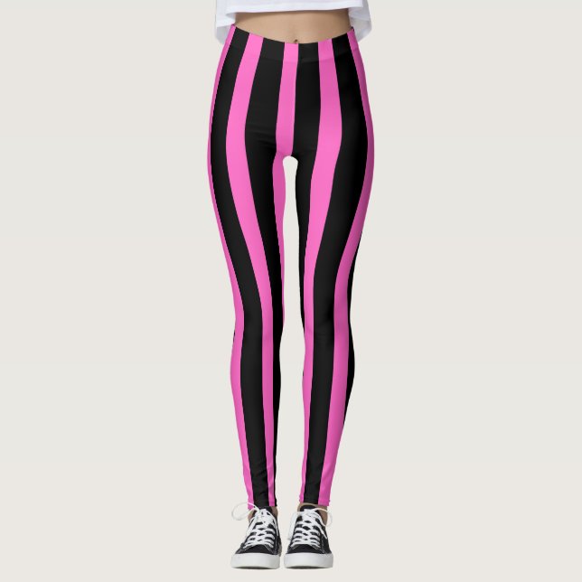 Leggings "Leyendas de franjas audaces" (Anverso)