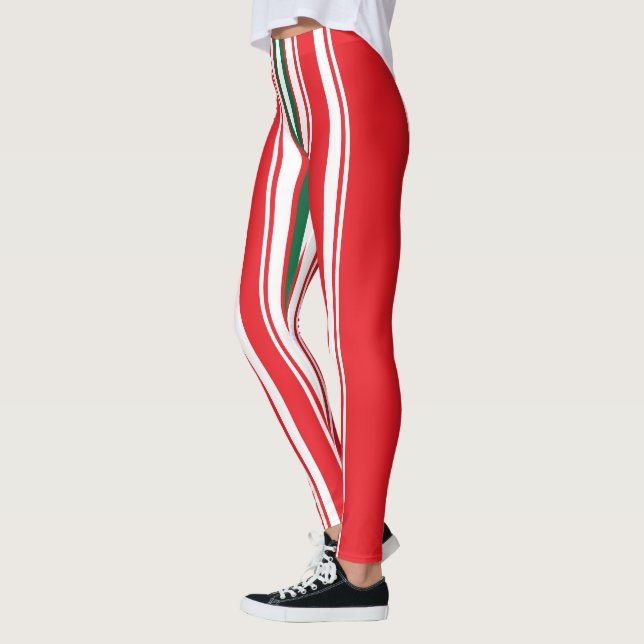 Leggings Leyendas de franjas rojas (Izquierda)