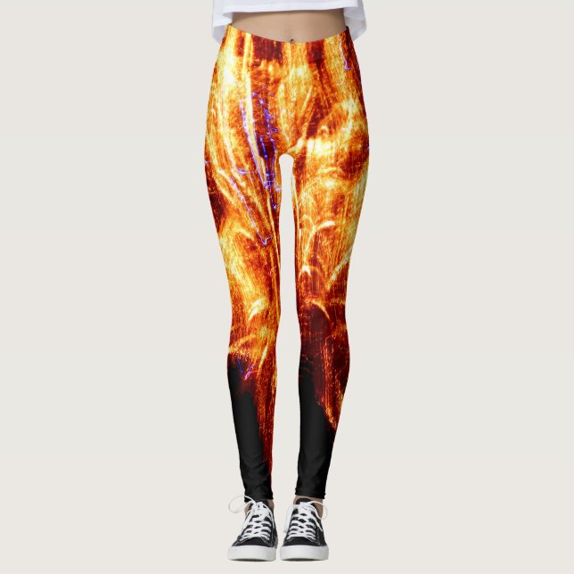 Leggings Leyendas de fuegos artificiales (Anverso)