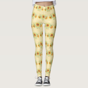 Leggings Leyendas de girasol en amarillo