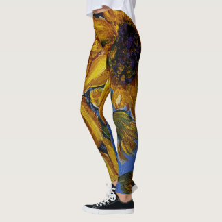 Leggings Leyendas de girasoles