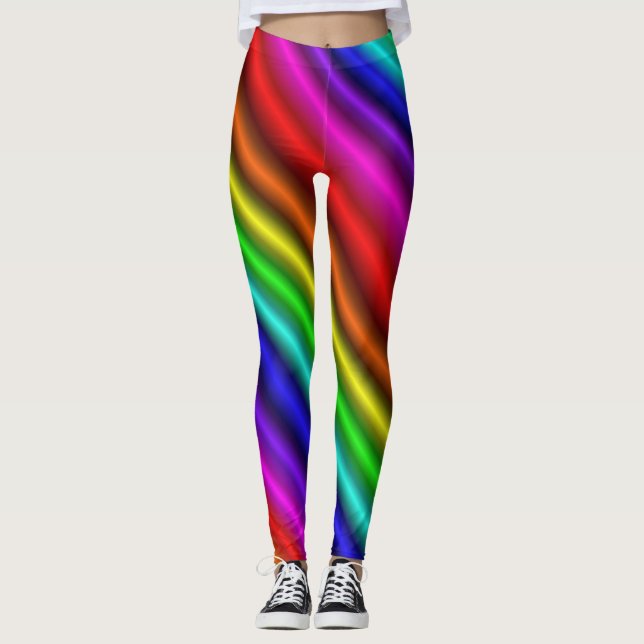 Leggings Leyendas de golosinas arcoiris (Anverso)