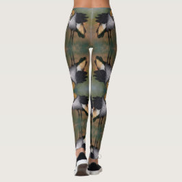 Leggings Leyendas de grana cruzada gris
