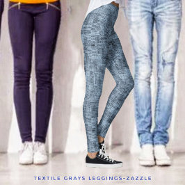 Leggings Leyendas de grises textiles